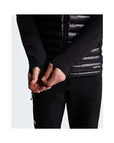 The North Face Summit Breithorn LT Hybrid RDS Men's Packable Hooded Jacket, TNF Black