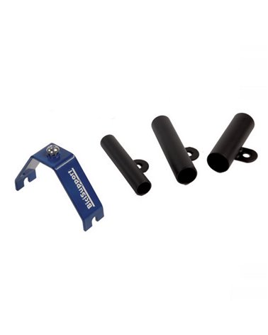 Bicisupport Front Wheel Benches Adapters With Passing Hole