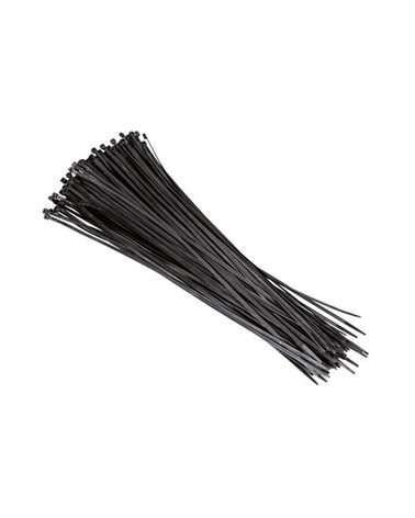 Artein Pack 100 Nylon Cable Ties (Pa6.6) 2, 5X98mm Black Colour