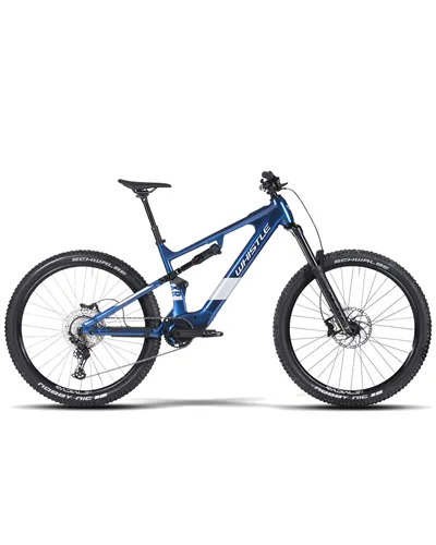 Atala Whistle e-MTB AXR RA4.7 Shimano Deore 12sp Avinox M2 800Wh, Blue/Silver
