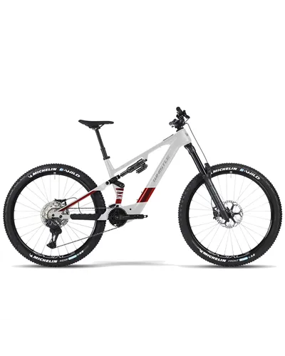 Atala Whistle e-MTB AXR C8.7 Shimano Deore XT 12v Avinox M2S 800Wh, Bianco/Rosso