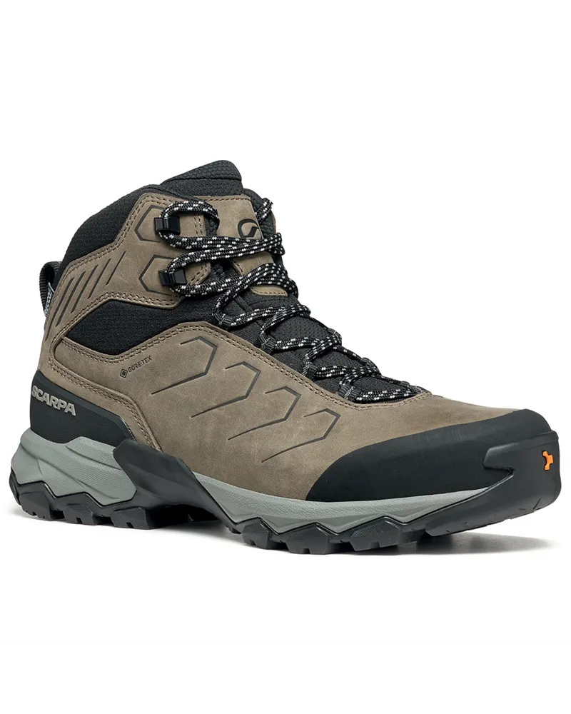 Scarpa Moraine Mid Pro GTX Gore-Tex Scarponi Hiking Uomo, Fossil Brown (Nabuk)