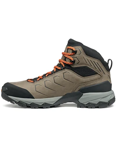 Scarpa Moraine Mid Pro GTX Gore-Tex Scarponi Hiking Uomo, Fossil Brown (Nabuk)