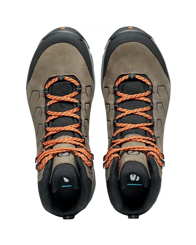 Scarpa Moraine Mid Pro GTX Gore-Tex Scarponi Hiking Uomo, Fossil Brown (Nabuk)