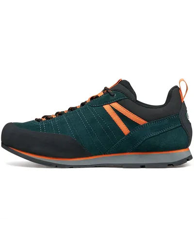 Scarpa Crux 2 GTX Gore-Tex Men's Approach Shoes, Petrol/Rust Orange
