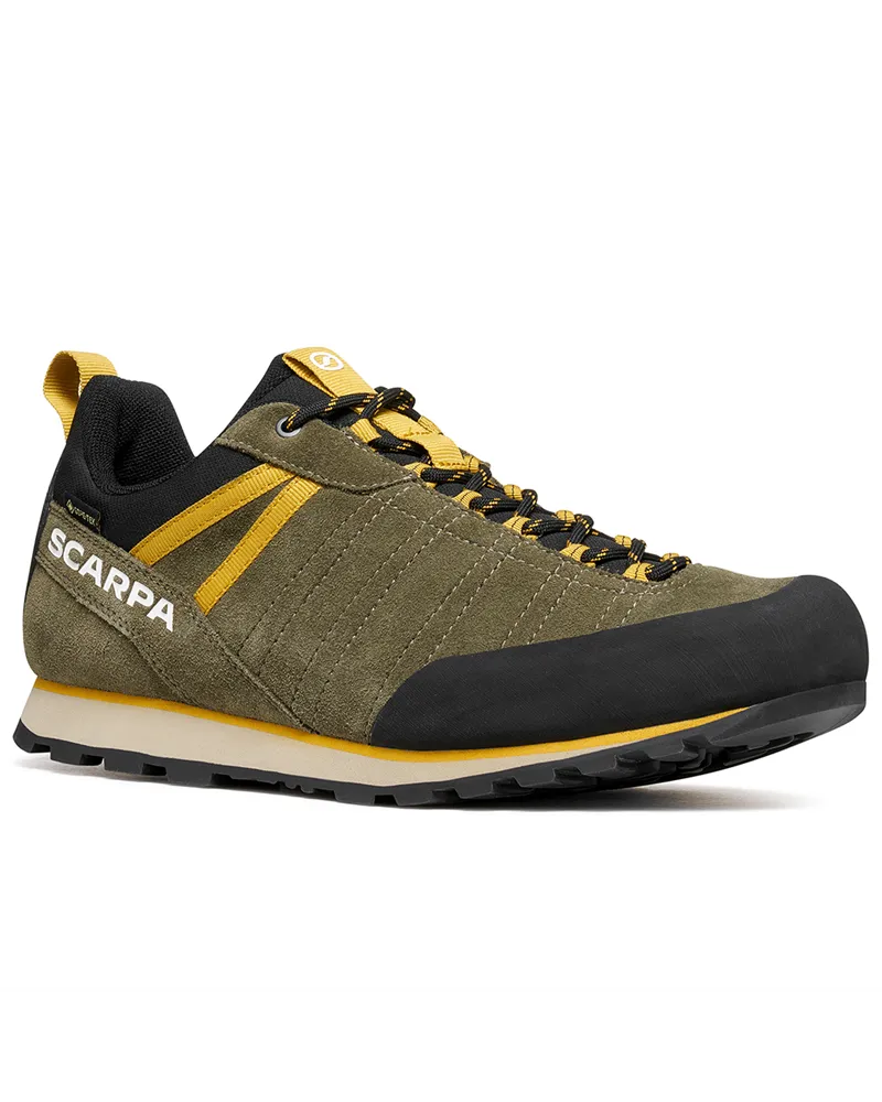 Scarpa Crux 2 GTX Gore-Tex Scarpe Avvicinamento Uomo, Kalamata/Lemon Curry