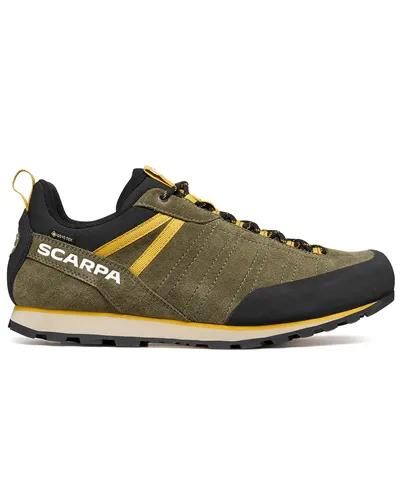 Scarpa Crux 2 GTX Gore-Tex Men's Approach Shoes, Kalamata/Lemon Curry