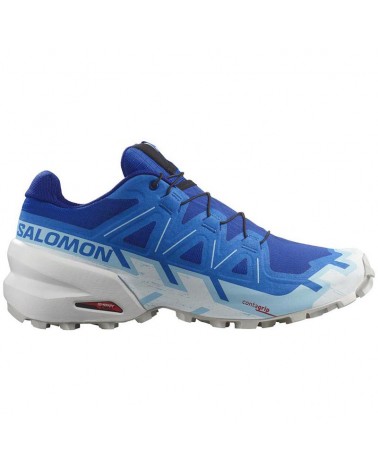 Salomon Speedcross 6 Scarpe Trail Running Uomo, Lapis Blue/Ibiza Blue/White