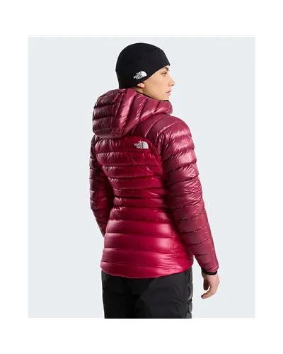 The North Face Summit Breithorn RDS Giacca Piumino Comprimibile con Cappuccio Donna, Lali Guran/Burgundy Crush