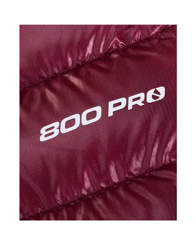 The North Face Summit Breithorn RDS Women's Packable Hooded Down Jacket, Lali Guran/Burgundy Crush