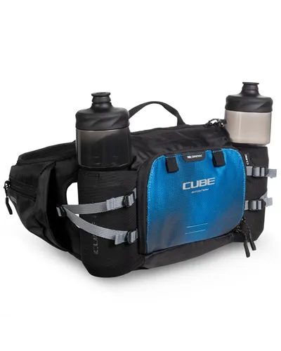 Cube Vertex 3 X ActionTeam Hydratation Compatible Hipbag, Topas Blue