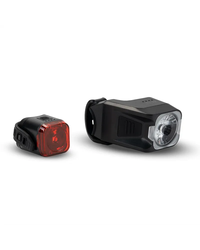 Acid HPP 200 CMPT Set Luci Anteriore/Posteriore a LED 200 lumen, Nero