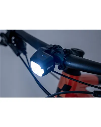 Acid HPP 200 CMPT Set Luci Anteriore/Posteriore a LED 200 lumen, Nero