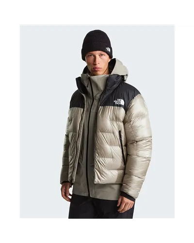 The North Face Summit Nuptse RDS Giacca Piumino con Cappuccio Uomo, Stone Slab/TNF Black