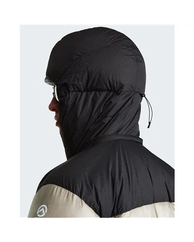 The North Face Summit Nuptse RDS Giacca Piumino con Cappuccio Uomo, Stone Slab/TNF Black