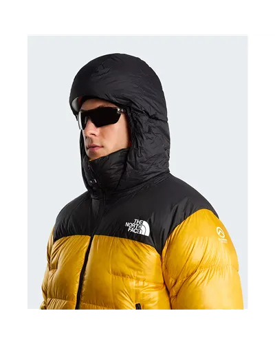 The North Face Summit Nuptse RDS Giacca Piumino con Cappuccio Uomo, Summit Gold/TNF Black