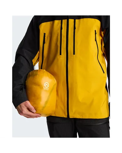 The North Face Summit Nuptse RDS Giacca Piumino con Cappuccio Uomo, Summit Gold/TNF Black