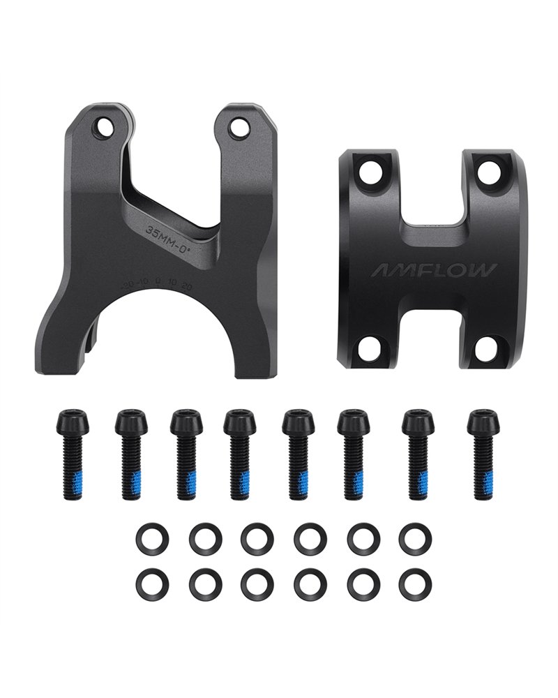 Amflow Attacco manubrio sdoppiato mountain bike