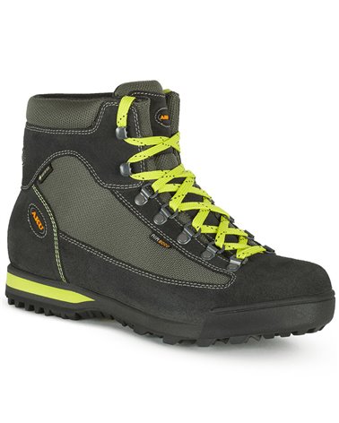 Aku Slope Micro GTX Gore-Tex Men's Trekking Boots, Anthracite/Lime