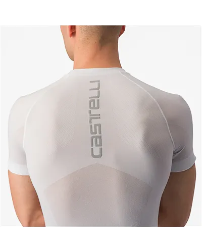 Castelli Core Seamless Men's Short Sleeves Base Layer, White