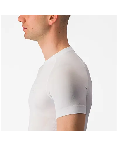 Castelli Core Seamless Men's Short Sleeves Base Layer, White