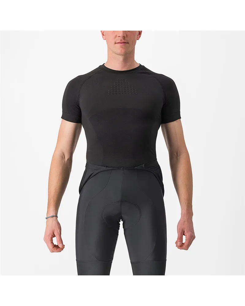 Castelli Core Seamless Men's Short Sleeves Base Layer, Black