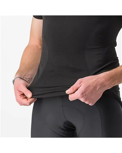 Castelli Core Seamless Men's Short Sleeves Base Layer, Black