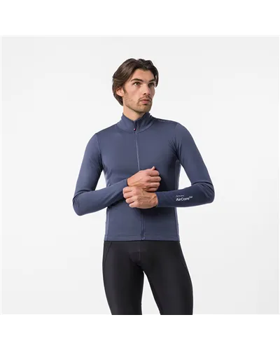 Castelli Espresso 2 Giacca Termica Antivento Uomo, Twilight Blue