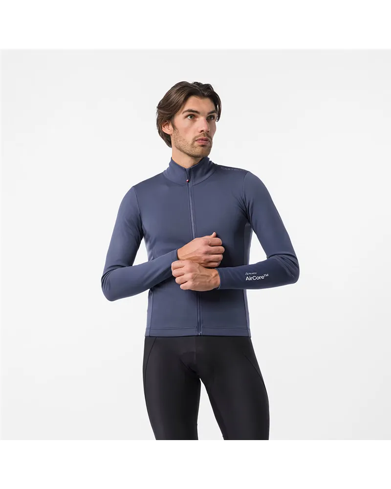 Castelli Espresso 2 Giacca Termica Antivento Uomo, Twilight Blue