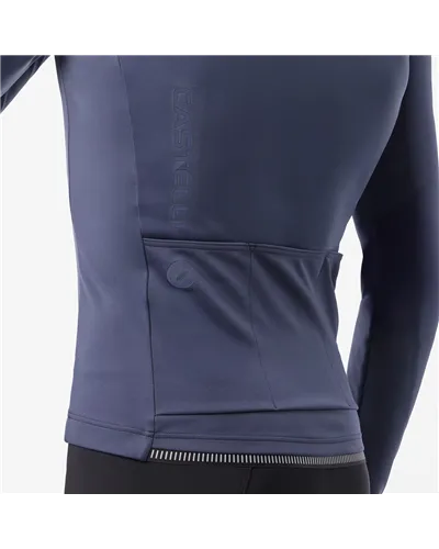 Castelli Espresso 2 Giacca Termica Antivento Uomo, Twilight Blue