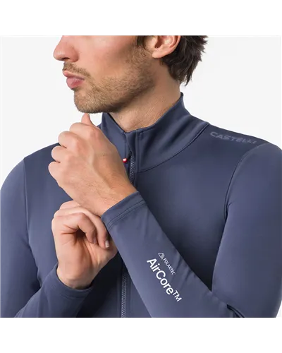 Castelli Espresso 2 Giacca Termica Antivento Uomo, Twilight Blue