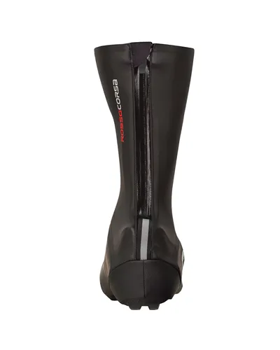 Castelli Aero Race 2 Rosso Corsa Waterproof/Windproof Cycling Shoecover, Black