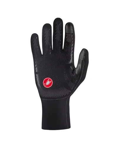 Castelli Diluvio One Guanti Ciclismo Unisex Touchscreen, Black
