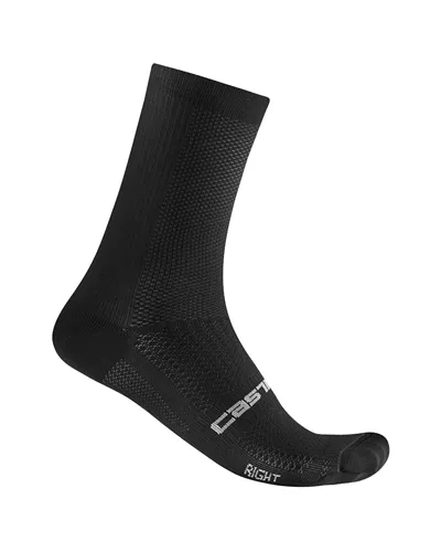 Castelli Espresso 18 Unisex Unisex Cycling Socks, Black