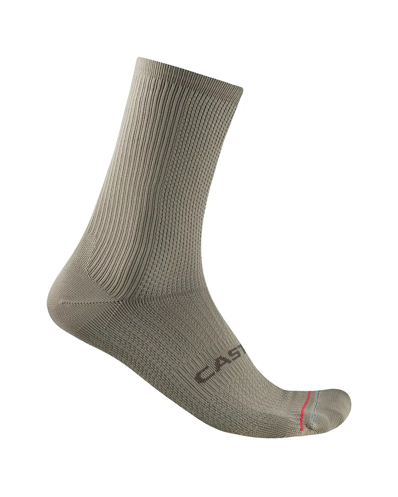 Castelli Espresso 18 Unisex Unisex Cycling Socks, Shadow