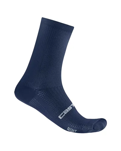 Castelli Espresso 18 Calze Ciclismo Unisex, Belgian Blue