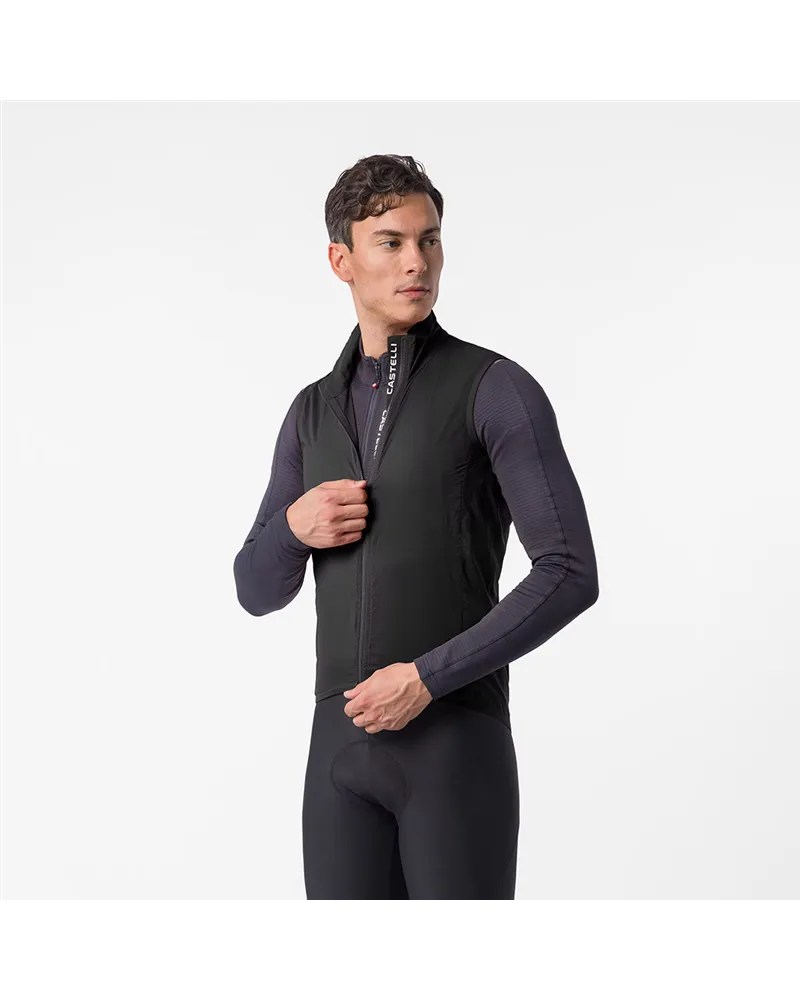 Castelli Transition Air Vest Gilet Ripiegabile Antipioggia/Antivento Uomo, Black