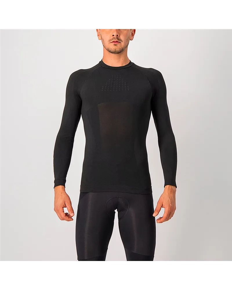 Castelli Core Seamless Men's Long Sleeves Base Layer, Black