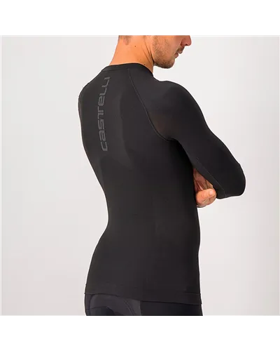 Castelli Core Seamless Men's Long Sleeves Base Layer, Black