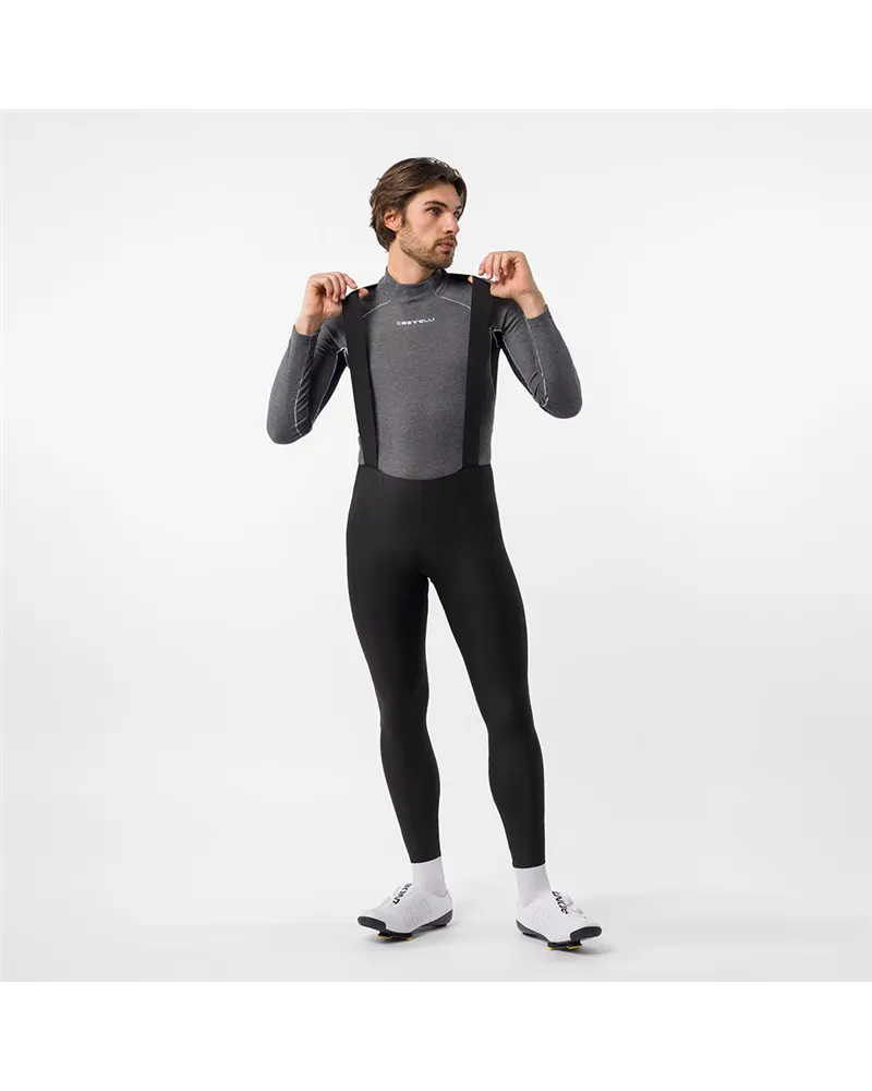 Castelli Sorpasso Pro Rosso Corsa Men's Cycling Bibtight, Black (Progetto X² Air Pad)