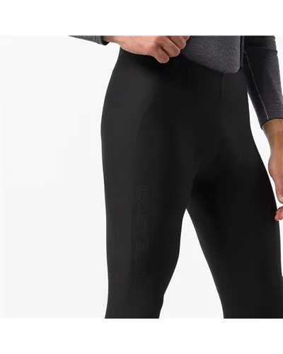 Castelli Sorpasso Pro Rosso Corsa Men's Cycling Bibtight, Black (Progetto X² Air Pad)