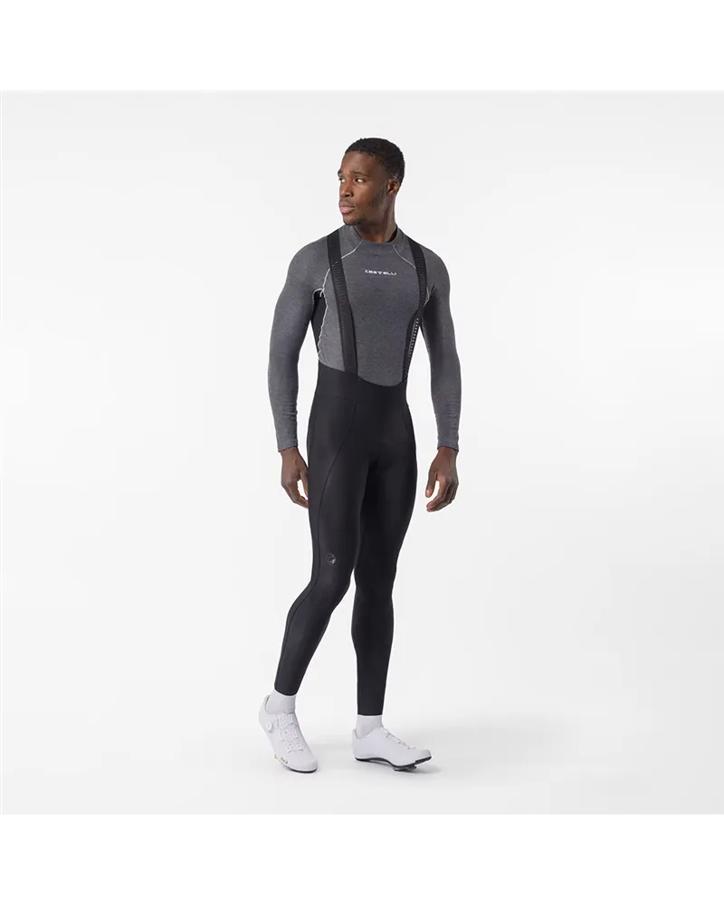 Castelli Espresso 2 Bibtight Salopette Lunga Uomo, Black (Fondello Progetto X² Air)