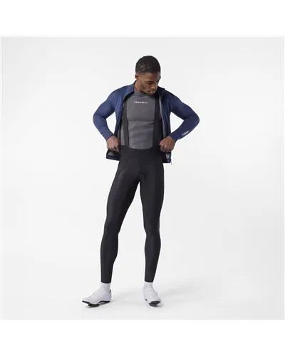 Castelli Espresso 2 Bibtight Salopette Lunga Uomo, Black (Fondello Progetto X² Air)
