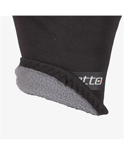 Castelli Perfetto RoS 2 Rosso Corsa Windstopper Guanti Ciclismo Unisex Touchscreen, Black