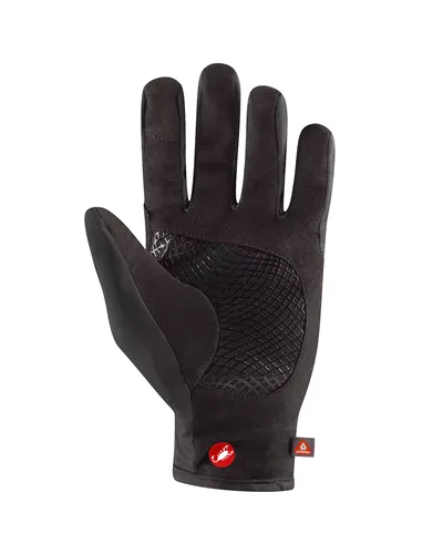 Castelli Entrata Thermal 3 Primaloft Guanti Invernali Ciclismo Unisex Touchscreen, Black