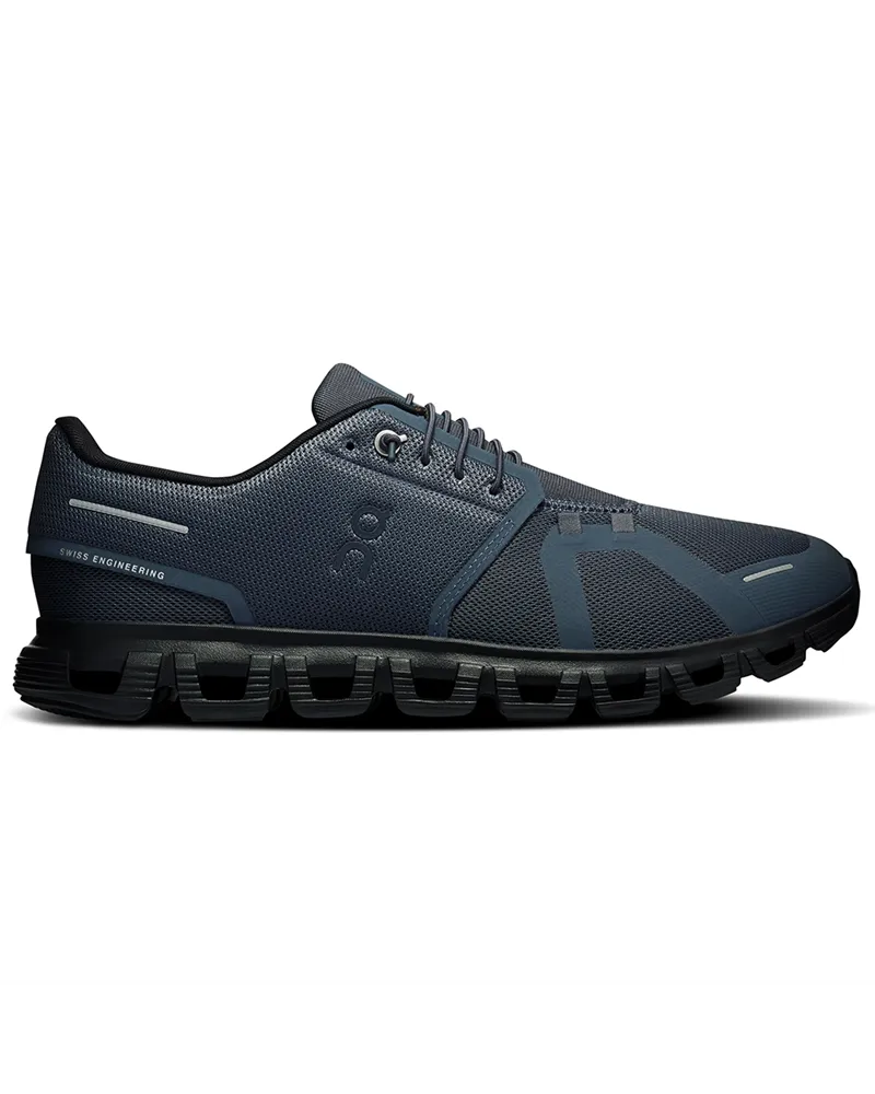 On Cloud 6 Men's Running Shoes, Navy/Black