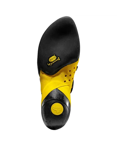 La Sportiva Solution Climbing Shoes, White/Yellow