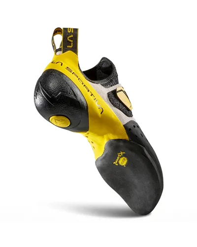 La Sportiva Solution Scarpette Arrampicata, Bianco/Giallo