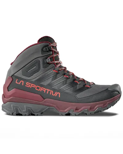 La Sportiva Ultra Raptor 3 Mid GTX Gore-Tex Scarponi Hiking Uomo, Carbon/Redwood