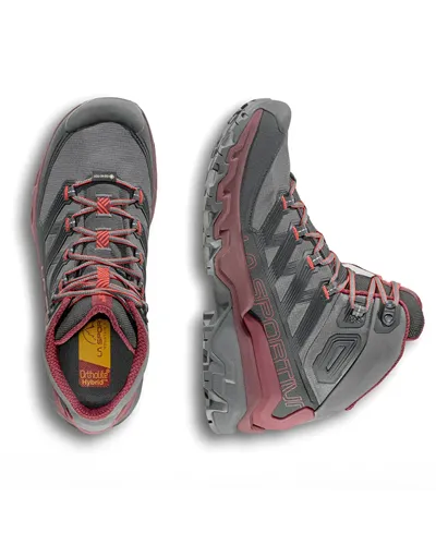 La Sportiva Ultra Raptor 3 Mid GTX Gore-Tex Scarponi Hiking Uomo, Carbon/Redwood